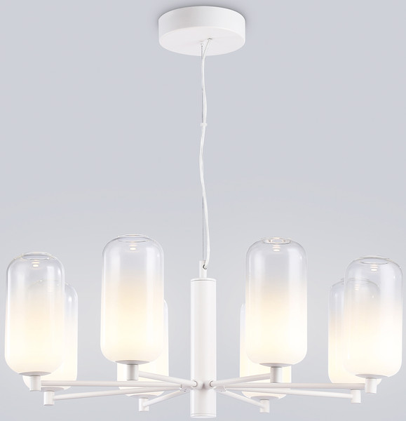 Люстра Ambrella LH11109/8 WH/FR