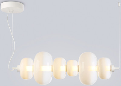 Потолочный светильник Ambrella LH11071 WH/FR (белый/белый матовый) - 