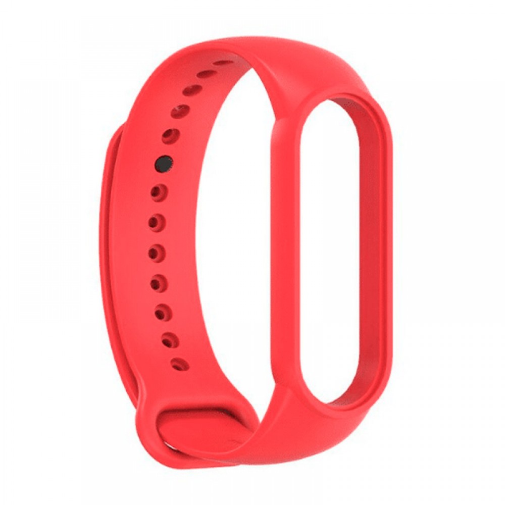 Ремешок для фитнес-трекера Rumi Для Xiaomi Mi Smart Band 6/Mi Band 5 (красный) — фото 1