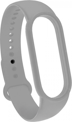 Ремешок для фитнес-трекера Rumi Для Xiaomi Mi Smart Band 6/Mi Band 5 (серый) - 