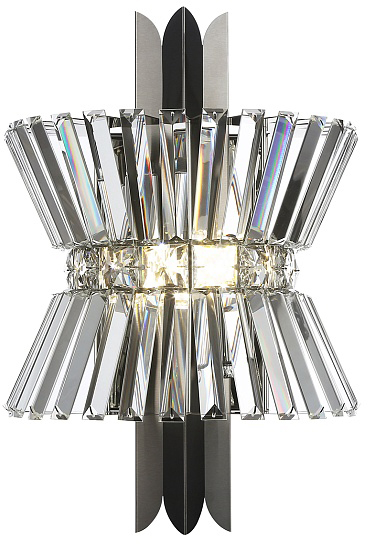 Светильник Ambrella LH41032/2 BK/CL (черный/прозрачный)
