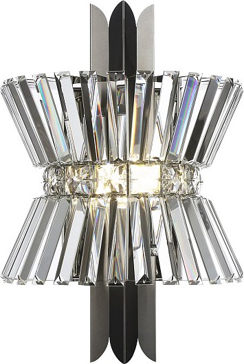 Светильник Ambrella LH41032/2 BK/CL