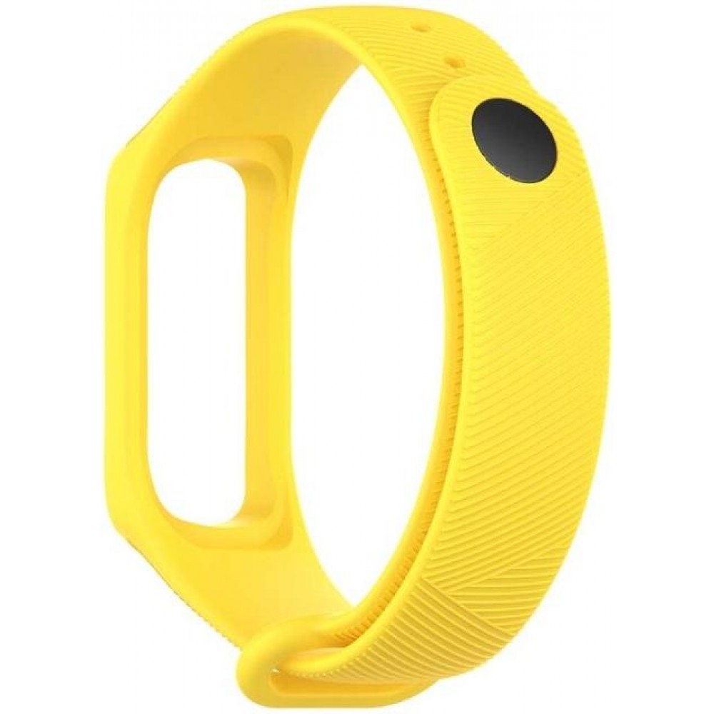 Ремешок для фитнес-трекера Rumi Силиконовый для Samsung Galaxy Fit e (желтый) — фото 1