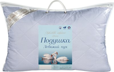 

Подушка для сна, Лебяжий пух 50x70 / Под5070ШлП