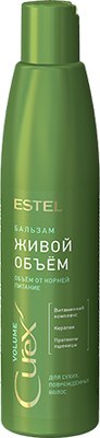 

Бальзам для волос, Curex Volume Живой объем для сухих и поврежденных волос