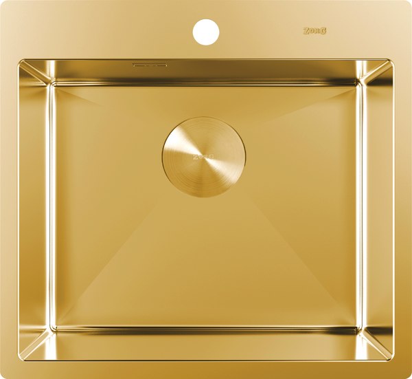 Мойка кухонная ZORG ZRN 5055 Premium PVD Gold