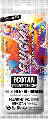 

Крем-автозагар, Enigma с маслом макадамии, протеинами йогурта и пробиотиками