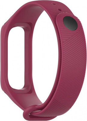 Ремешок для фитнес-трекера Rumi Силиконовый для Samsung Galaxy Fit e (бордовый) - 