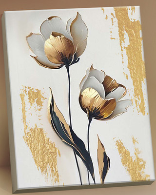 Картина по номерам Флюид Интерьерные тюльпаны 40x50 / HR0692 - 