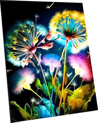 

Картина по номерам, Одуванчики 40x50 / SHR0536