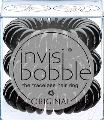 Набор резинок для волос Invisibobble Original True Black