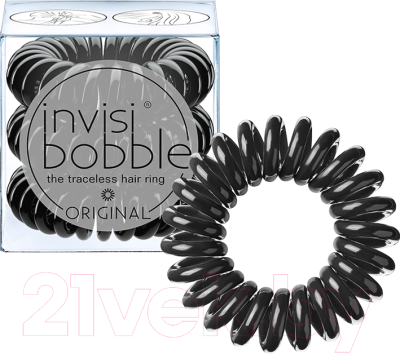 Набор резинок для волос Invisibobble Original True Black
