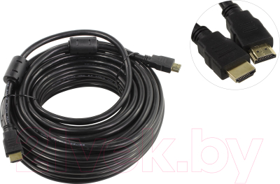 Кабель 5bites HDMI APC-200-200F (20м, черный)