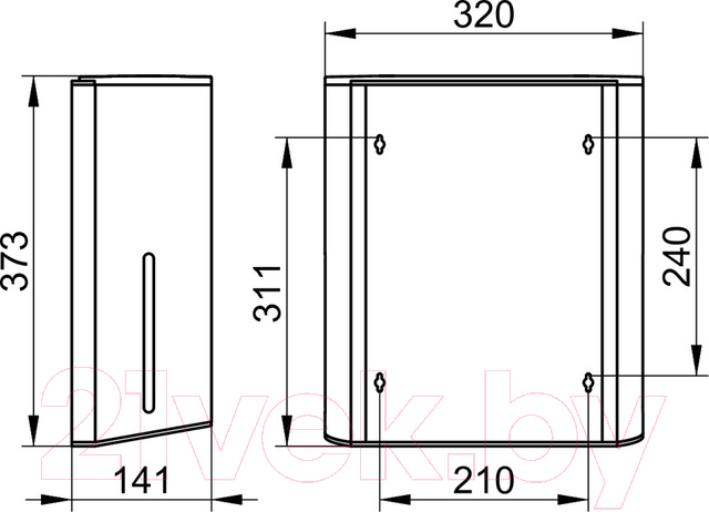 Диспенсер Keuco Plan 14985010000