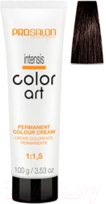 Крем-краска для волос Prosalon Professional Color Art Permanent colour cream 4/G4 (100мл)