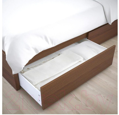 Двуспальная кровать Ikea Мальм 792.108.92