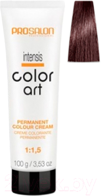 Крем-краска для волос Prosalon Professional Color Art Permanent colour cream 6/G4 (100мл)