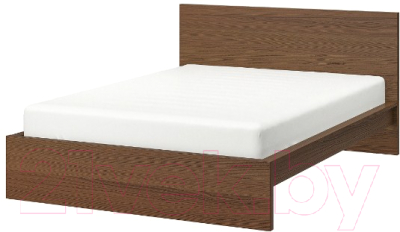 Двуспальная кровать Ikea Мальм 892.108.96