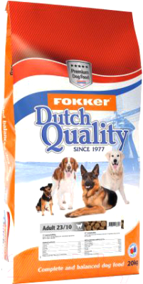 Сухой корм для собак Fokker Dutch Quality Adult 23/10 / 6612 (20кг)