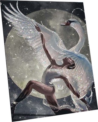 

Картина по номерам, Грация лебедя 40x50 / SHR0548