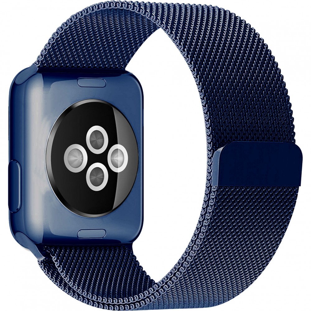 Ремешок для умных часов Rumi Milanese Loop для Apple Watch 42/44/45мм (синий)