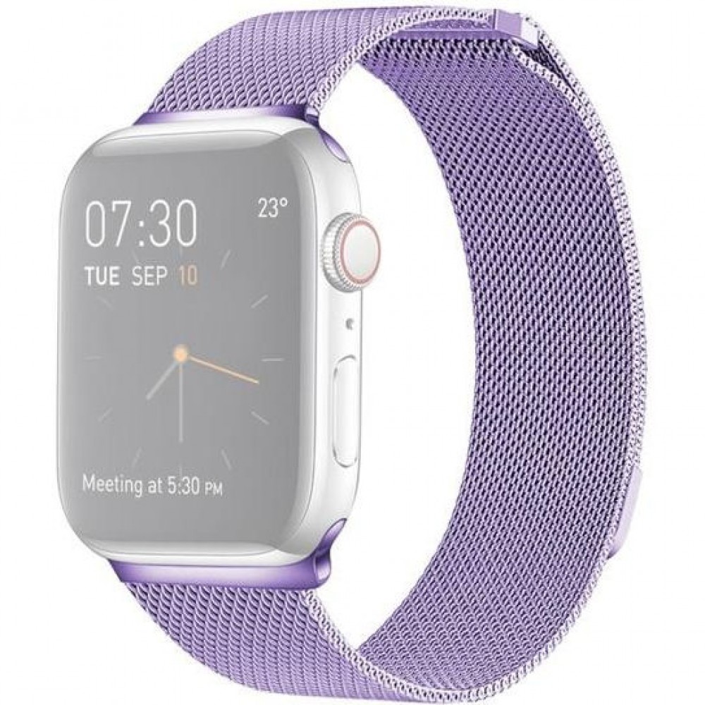 Ремешок для умных часов Rumi Milanese Loop для Apple Watch 3840/41мм (лавандовый)