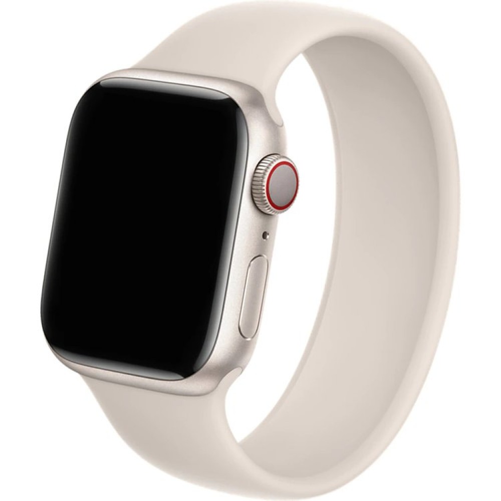 Ремешок для умных часов Rumi Mono для Apple Watch 42/44/45мм (нежно-розовый, без застежки)