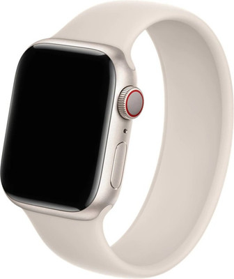 Ремешок для умных часов Rumi Mono для Apple Watch 42/44/45мм (нежно-розовый, без застежки) - 