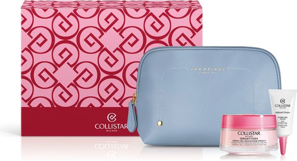 Набор косметики для лица Collistar Idroattiva+Deep Moisturizing 50мл+Гель д/век 5мл+Автозагар 1.5мл %rs_city_gde%