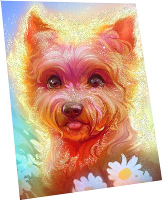 

Картина по номерам, Йорк 40x50 / SHR0554