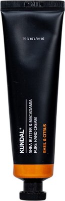 Крем для рук Kundal Shea Butter & Macadamia Basil & Citrus (50мл) - 