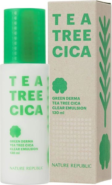 Эмульсия для лица Nature Republic Green Derma Tea Tree Cica Clear Emulsion (130мл)