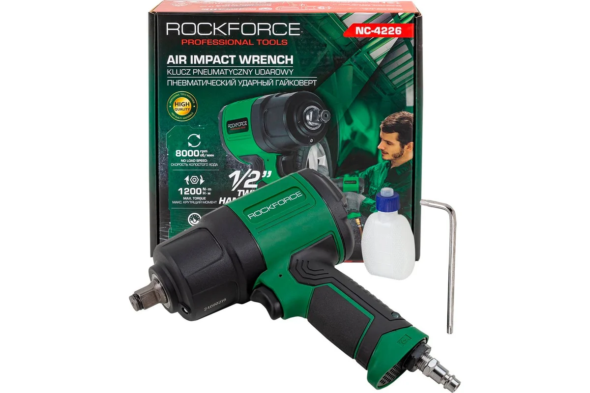 Пневмогайковерт RockForce RF-NC-4226 (61572)