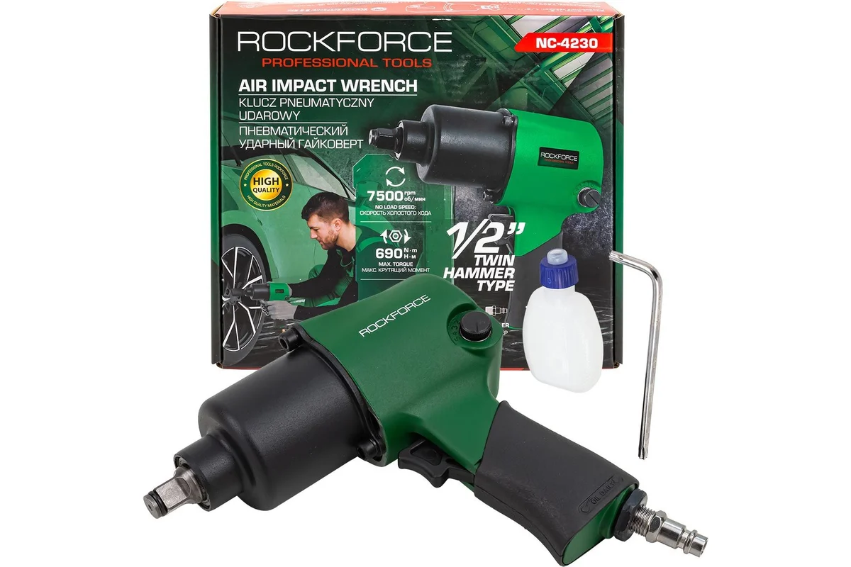 Пневмогайковерт RockForce RF-NC-4230 (61573)