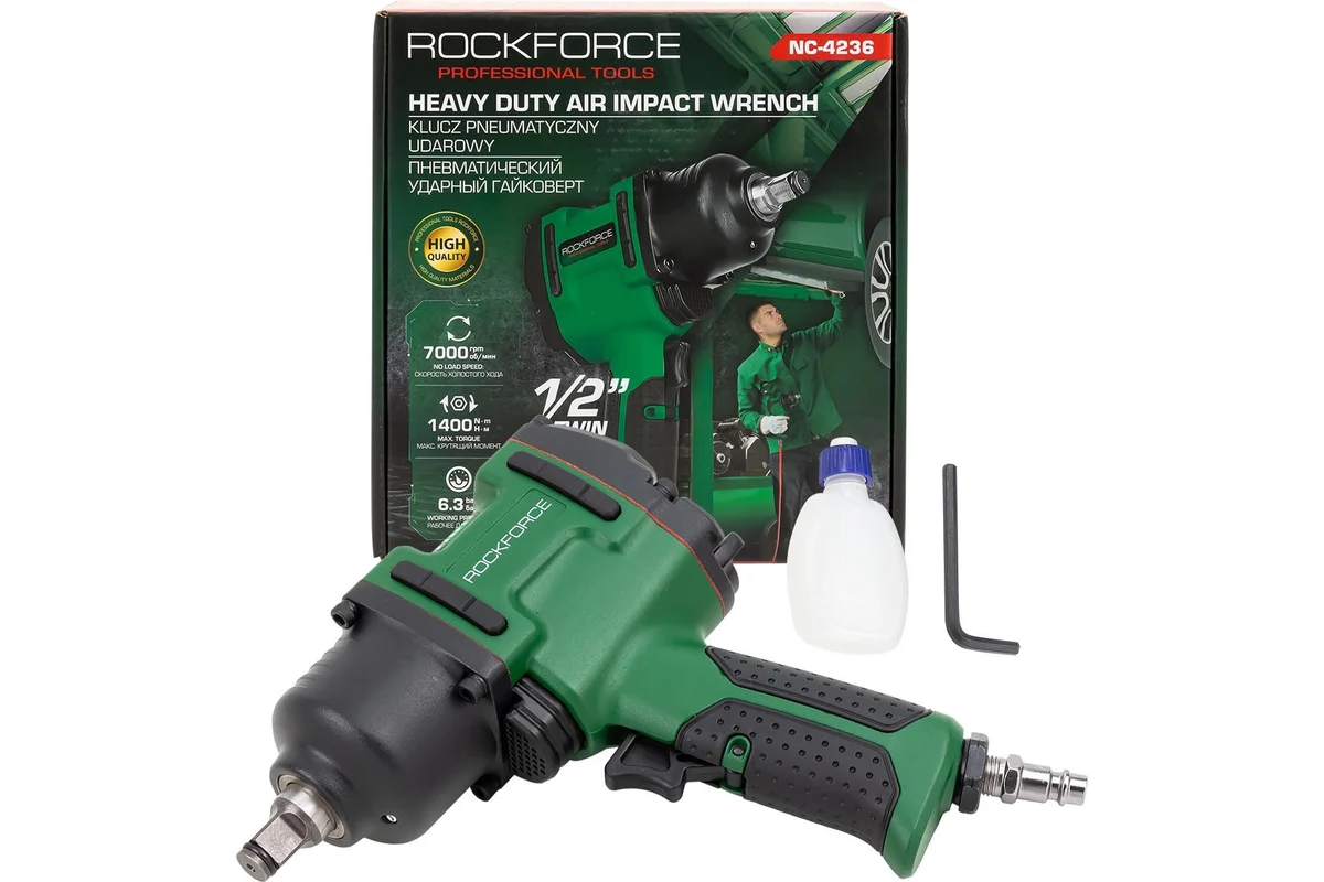 Пневмогайковерт RockForce RF-NC-4236 (61575)