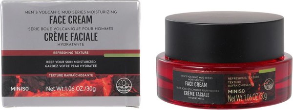 Крем для лица Miniso Men's Volcanic Mud Series Moisturizing 5297