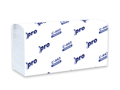 

Бумажные полотенца, Protissue 2 слоя С443