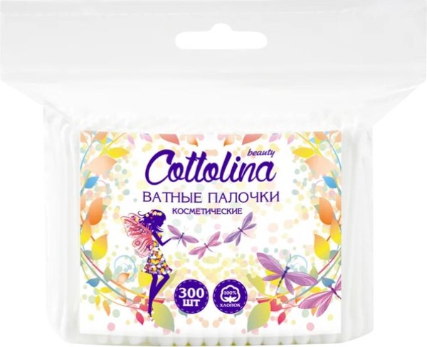 Ватные палочки Cottolina 300шт