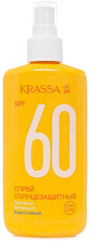 Спрей солнцезащитный Krassa SPF 60 (150мл)