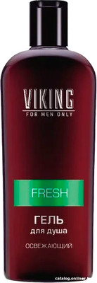 Гель для душа Viking Men Fresh освежающий (300мл) - 