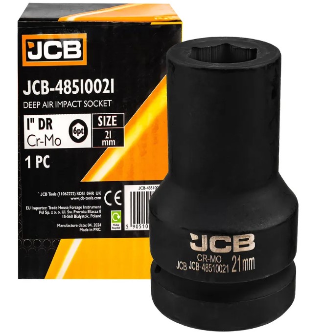 Головка слесарная JCB JCB-48510021 (60618)