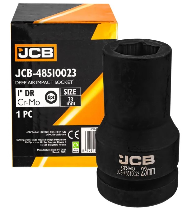 Головка слесарная JCB JCB-48510023 (60620)