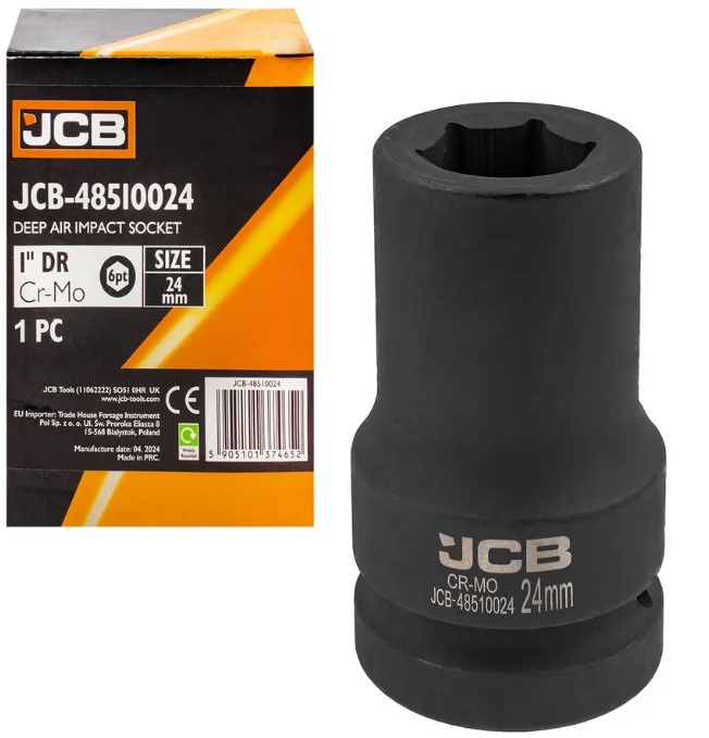 Головка слесарная JCB JCB-48510024 (60621)
