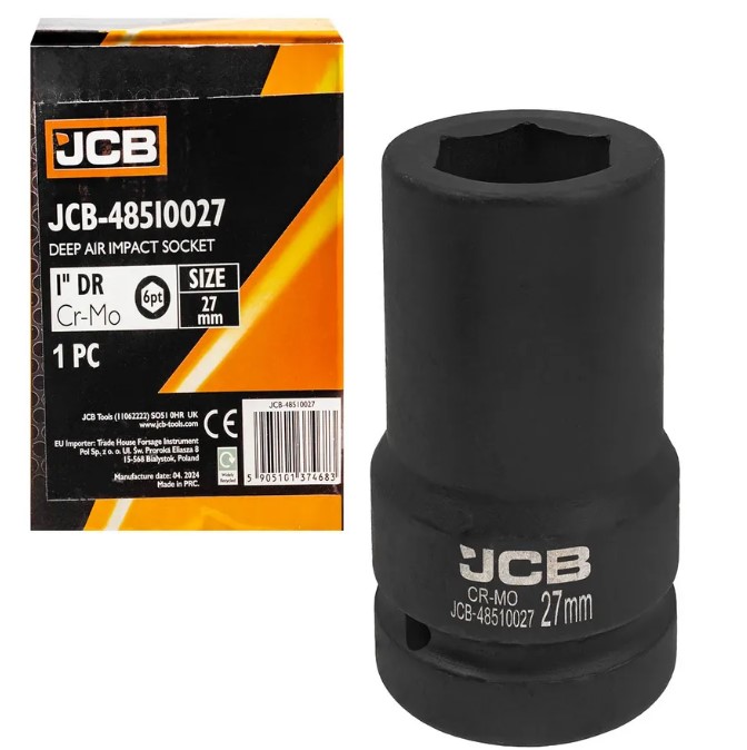 Головка слесарная JCB JCB-48510034 (60626)