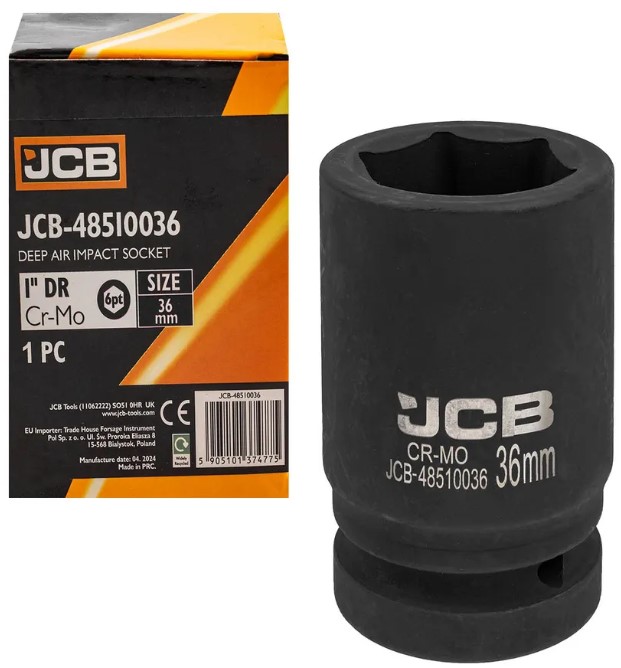 Головка слесарная JCB JCB-48510036 (60628)