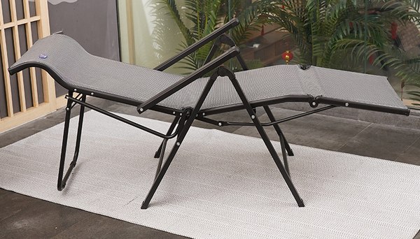 Купить Складной шезлонг MONAMI 175х64x65см / YZ003 в Жодино