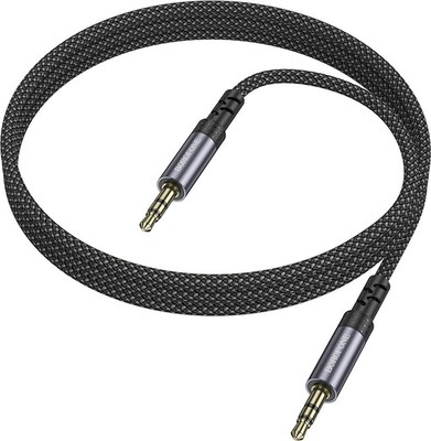 Кабель Borofone BL24 AUX (1м, серый) - 