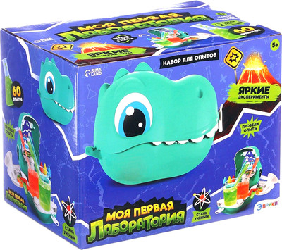 Набор для опытов Эврики Моя первая лаборатория. Диноголова DK838-10 / 10698352 - 