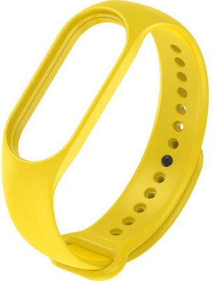 Ремешок для фитнес-трекера Rumi Силиконовый для Xiaomi Smart Band 7 (желтый) - 