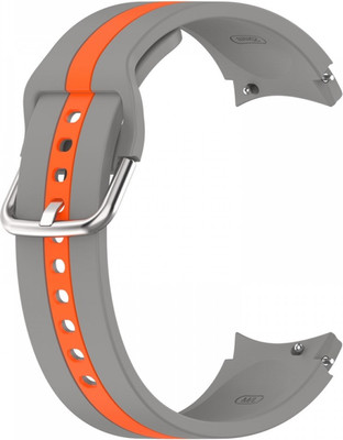 Ремешок для умных часов Rumi Sport Line для Samsung Galaxy 4/5/6/7/FE (серый/оранжевый) - 